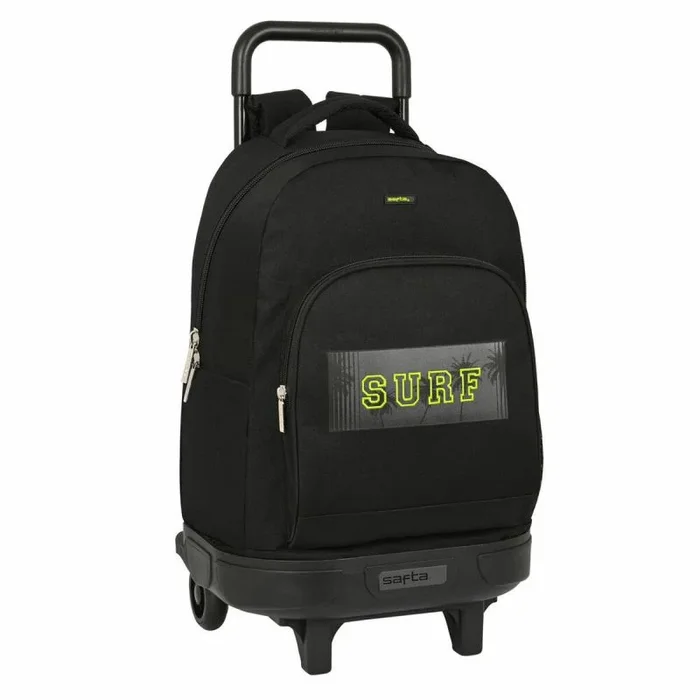 Safta- Mochila Gde. C/Ruedas Compact Ext.Simple Surf 33X45X22Cm, Multicolor (642230918)