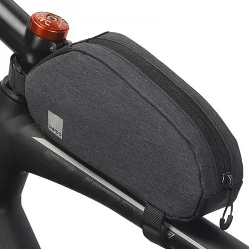 Sahoo bicycle bag road bicycle middle frame bag, waterproof, 1l, black