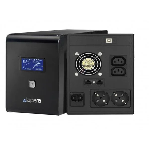 Sai UPS Interactivo Lapara 2000 Va, onda sinusoidal pura, capacidad 2000VA / 1400W