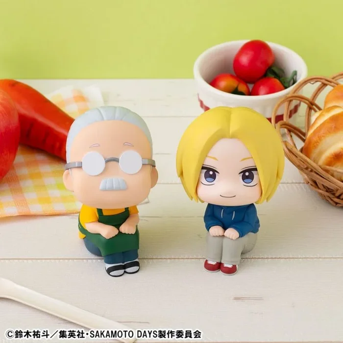 Sakamoto days estatua pvc look up taro sakamoto & shin asakura 11 cm (with gift)