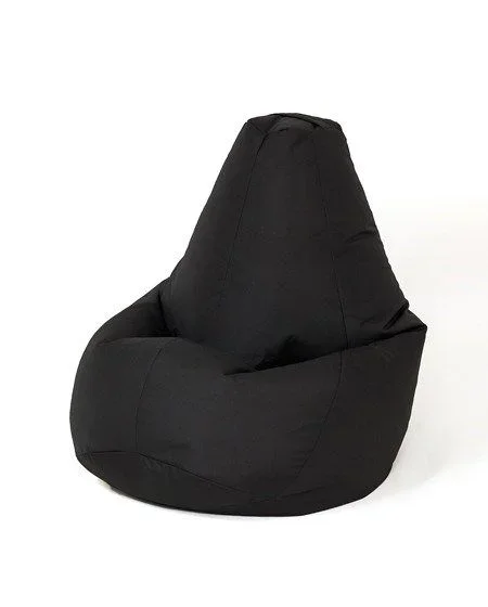 Sako bolso puf pera negro l 105 x 80 cm