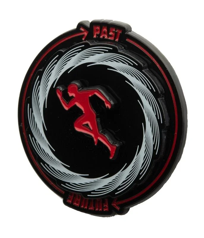 SalesOne DC Comics The Flash Pin Giratorio, Multicolor, Talla única (FLASHSPIN4.2PN)