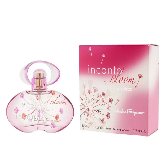 Salvatore Ferragamo Incanto Bloom – 1.7 oz Edt Spray, 50 mililitros