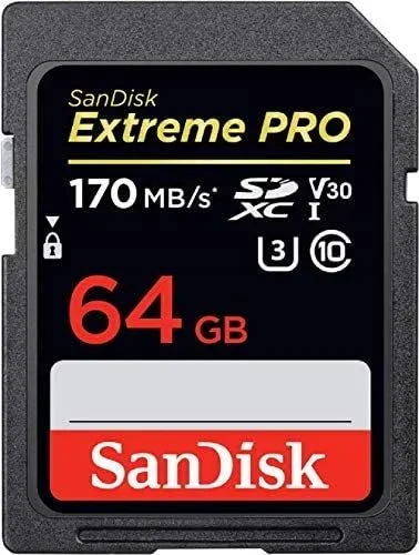 SanDisk Exrteme PRO 64 GB SDXC UHS-I Clase 10