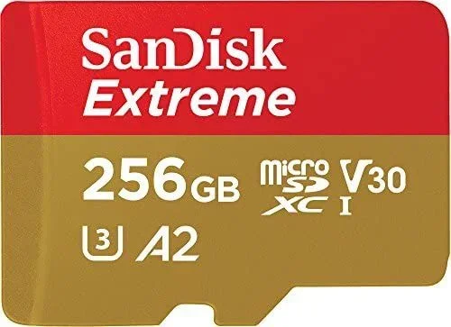SanDisk Extreme 256 GB MicroSDXC UHS-I Clase 3