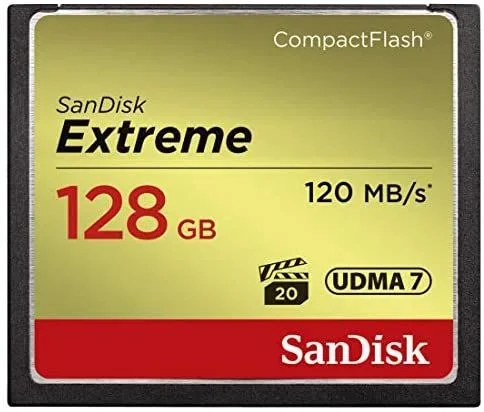 SanDisk Extreme CF 128GB 120MB/s UDMA7 SDCFXSB-128G-G46