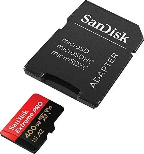 SanDisk EXTREME PRO UHS-I 400 GB MicroSDXC Clase 10