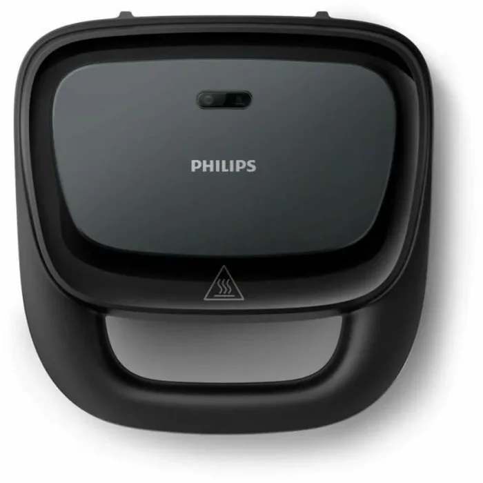 Sandwichera – PHILIPS – HD2331/90 – 750 W – Placas triangulares – Negra