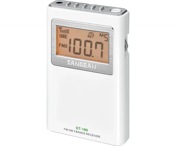 SANGEAN DT-160 Am/FM, Blanco