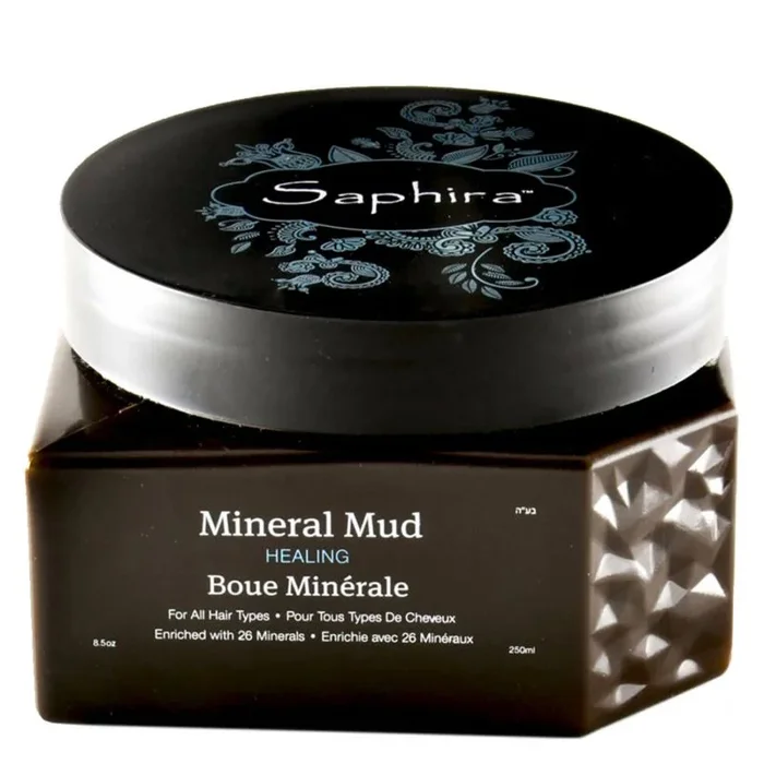 Saphira, mineral mud, hair treatment cream mask, for shine, 250 ml
