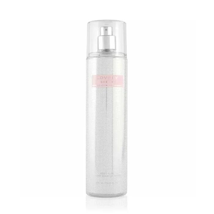 Sarah Jessica Parker Lovely Sheer Body Mist 250 ml, spray corporal floral para mujer, spray corporal de larga duración para mujer: original SJP