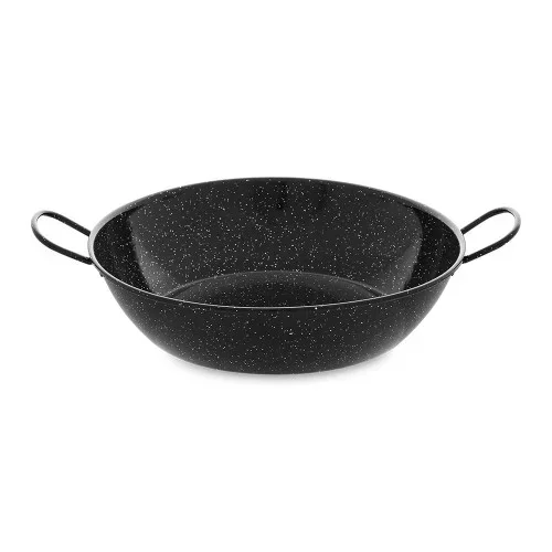 Sarten honda esmaltada con asas ø38 cm