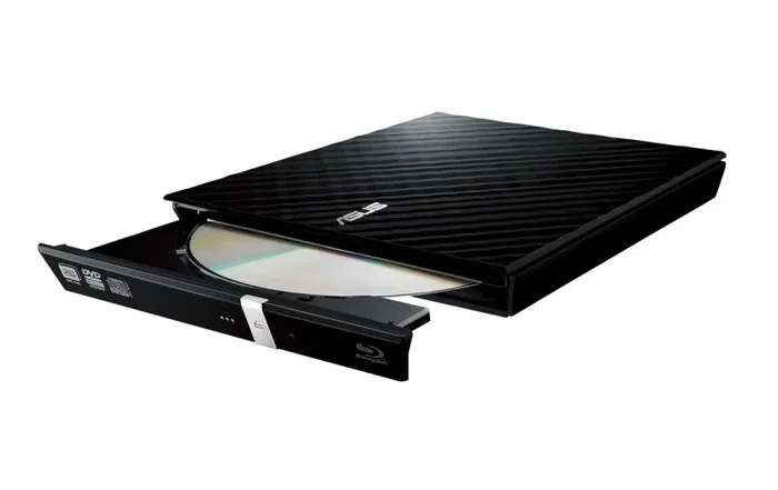 Savio AK-59 External slim CD/DVD Recorder R/RW – USB-C/USB-A black unidad de disco óptico DVD±RW Negro