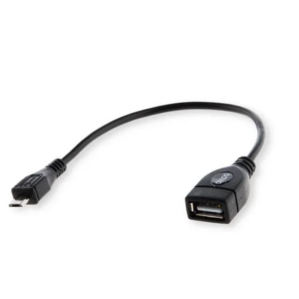Savio CL-59 cable USB USB 2.0 USB A Micro-USB B Negro