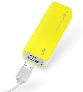SBS TEBB2200Y batería externa Litio 2200 mAh Amarillo