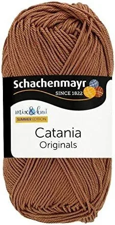 Schachenmayr Catania Hilo, Cotton, Amber, 125 m