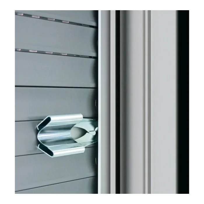 Schellenberg 16004 Seguro de fijación para persianas, 2 piezas, seguridad para ventanas