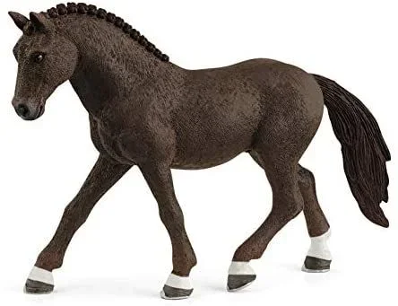 Schleich 13926 Figura de Juguete – Caballo alemán castrado (Horse Club)