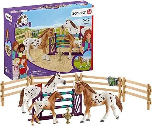 Schleich 42433 Horse Club Lisa’s Tournament Training