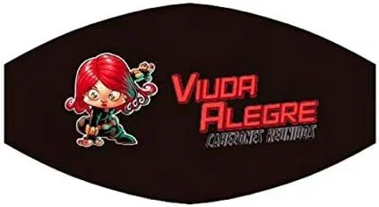 SD TOYS Mascarilla Mascarilla Viuda Alegre Cabezones