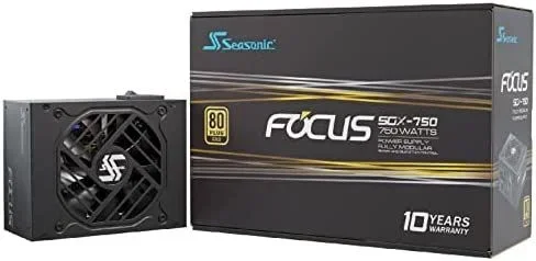 Seasonic FOCUS SGX-750 (2021) unidad de fuente de alimentación 750 W 20+4 pin ATX SFX Negro