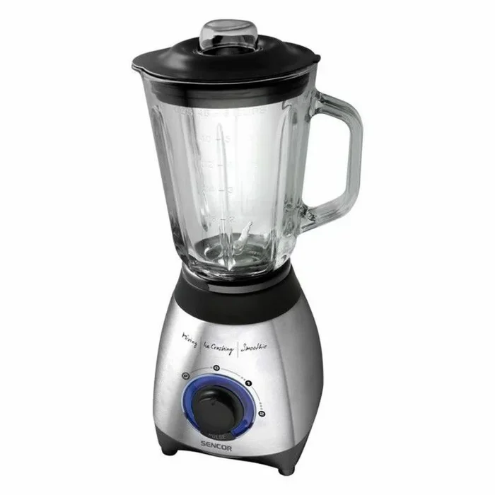 Sencor SBL 4371 licuadora 1,5 L Batidora de vaso 600 W Negro, Plata
