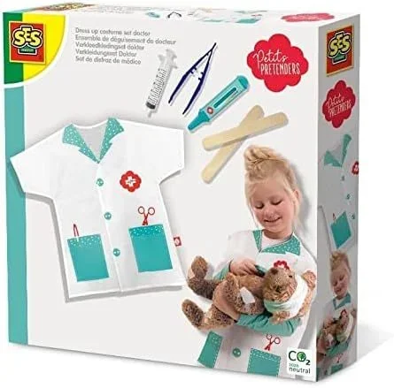 Ses petits pretenders disfraz doctor con accesorios