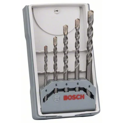 Set de brocas para hormigón CYL-3, 5 unidades, de 4 – 8 mm