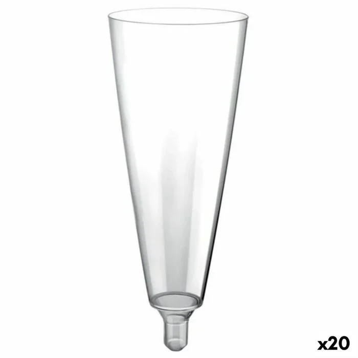 Set de copas viejo valle champán 20 piezas 160 ml (20 unidades)