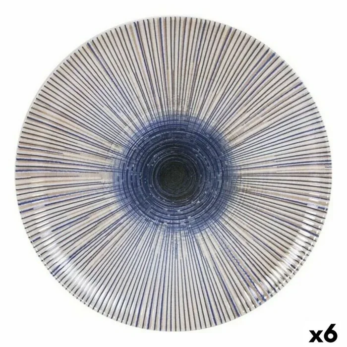 Set de platos la mediterránea irys (6 unidades) (32,5 cm)