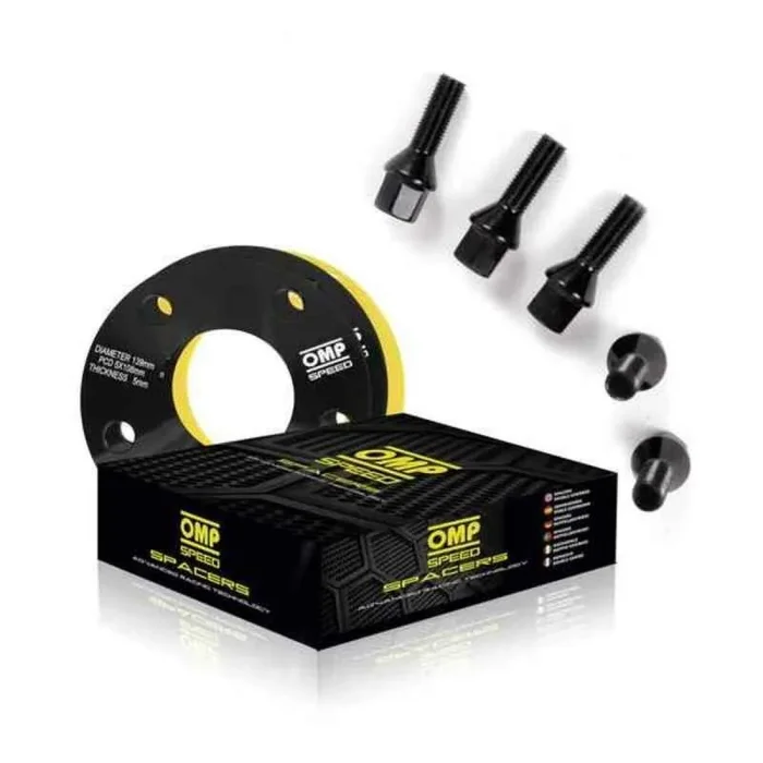 Set de separadores omp 5×108 58,1 m12 x 1,25 + m14 x 1,5 5 mm