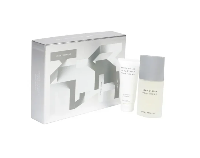 Set issey miyake: l’eau d’issey, shower gel, for all skin types, 100 ml + l’eau d’issey, eau de toilette, for men, 75 ml