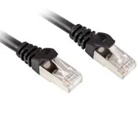 Sharkoon 0.25m Cat.6 S/FTP cable de red Negro 0,25 m Cat6 S/FTP (S-STP)