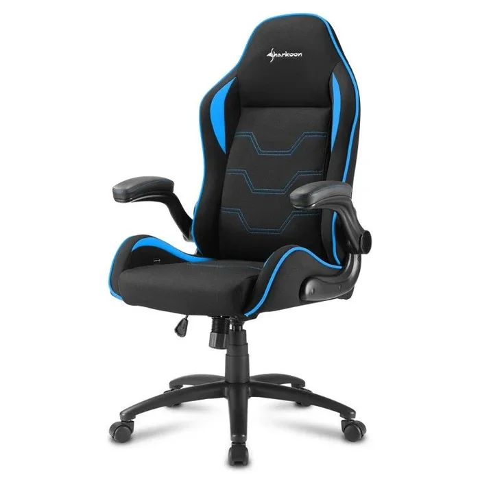 Sharkoon Elbrus 1 Silla para videojuegos universal Asiento acolchado Negro, Azul