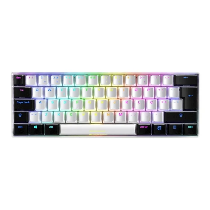 Sharkoon SGK50 S4 teclado Juego USB QWERTY Italiano Blanco