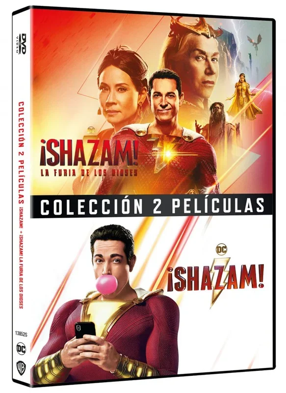 Shazam pack 1-2 – dvd