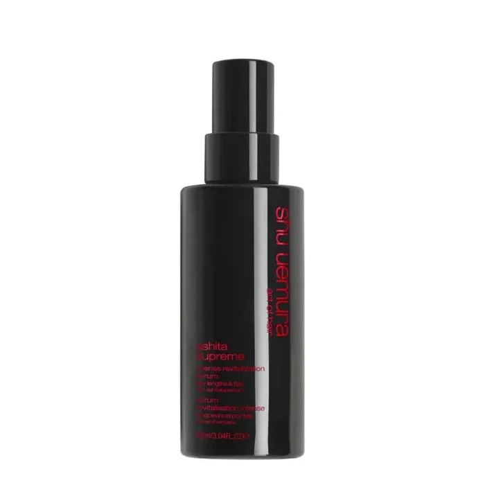 Shu Uemura, Sérum Revitalizante Intenso Ashita Supreme, Para todo tipo de cabello, Enriquecido con Extractos de Ashitaba, Para un Cabello Suave, Brillante y Fortalecido, 90 ml