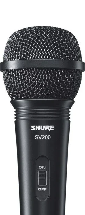 Shure SV200 micrófono Negro Micrófono para karaoke