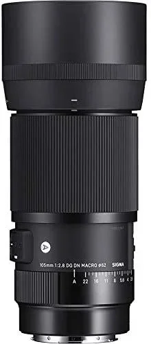 Sigma 105mm f / 2.8 DG DN Macro Art MILC / SLR Objetivos macro Negro