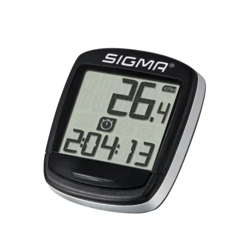 Sigma Fischer Comet BC Baseline 500 Cuentakilómetros, Unisex, Negro