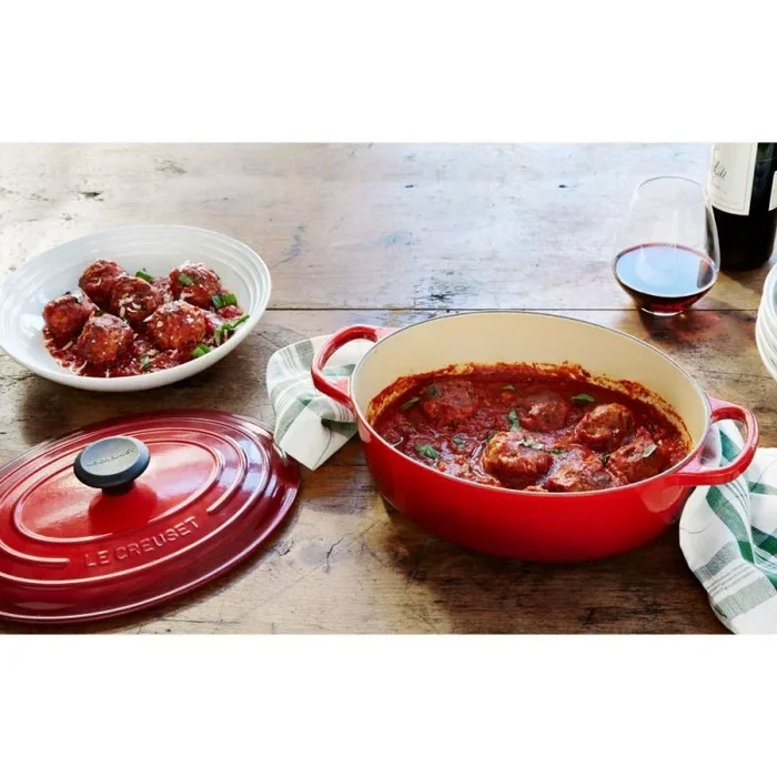 Signature Roaster Oval 35cm Oven Red (21178350902430)