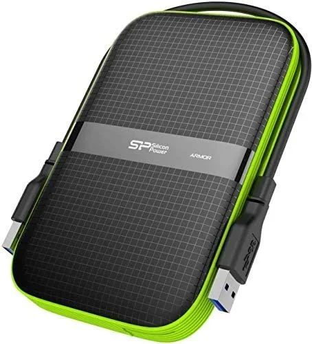 Silicon Power Armor A60 disco duro externo 4 TB Negro, Verde