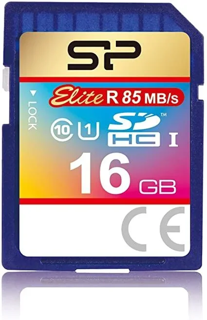 Silicon power elite uhs-i 16gb sdhc 85/10 mbs sp016gbsdhau1v10