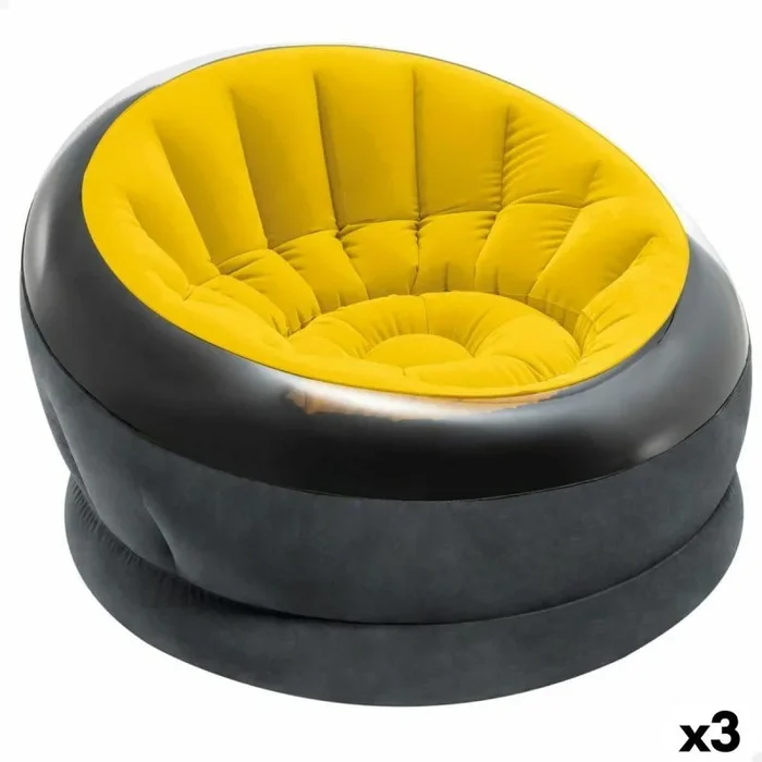 Sillón hinchable intex empire 112 x 109 x 60 cm 112 x 69 x 109 cm (3 unidades)