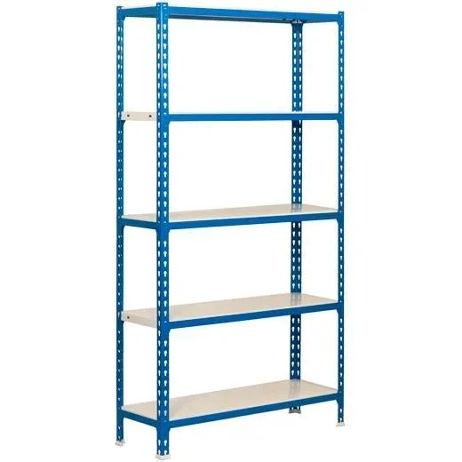 SIMONRACK Estantería Metálica Sin Tornillos Simonclick Mini Azul/Blanco