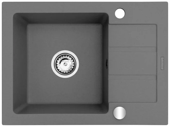 Single-bol sink con drenaje board Maidsinks Promo 62 x 44 1B 1D