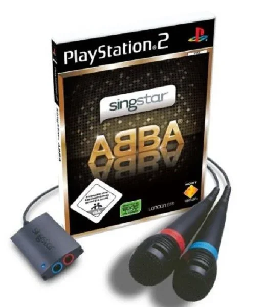 Singstar:abba + microfonos
