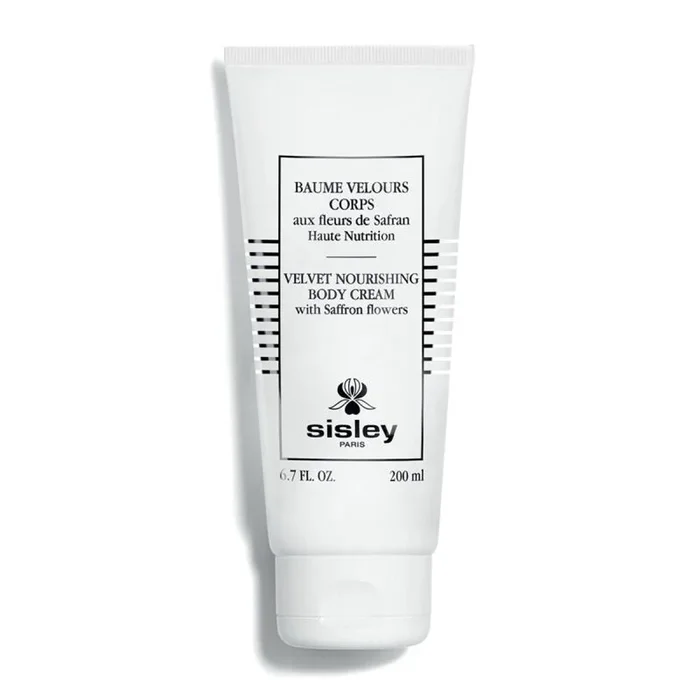 Sisley Velvet Nourishing Body Cream With Saffron Flowers 200 ml Crema Mujeres