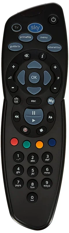 Sky SKY715 mando a distancia IR inalámbrico Sistema de cine en casa, TV, Receptor de televisión Botones