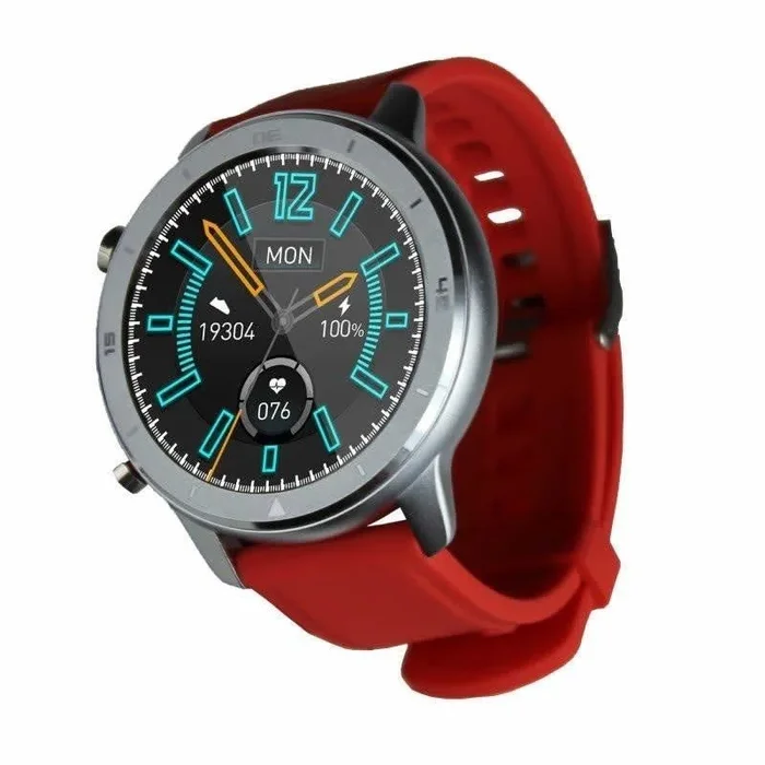 Smartwatch innjoo voom sport/ notificaciones/ frecuencia cardíaca/ naranja